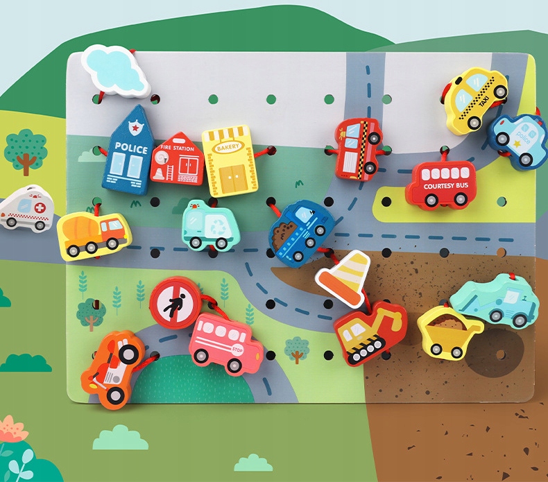 klocki cyferki drzewo jhtoy-988