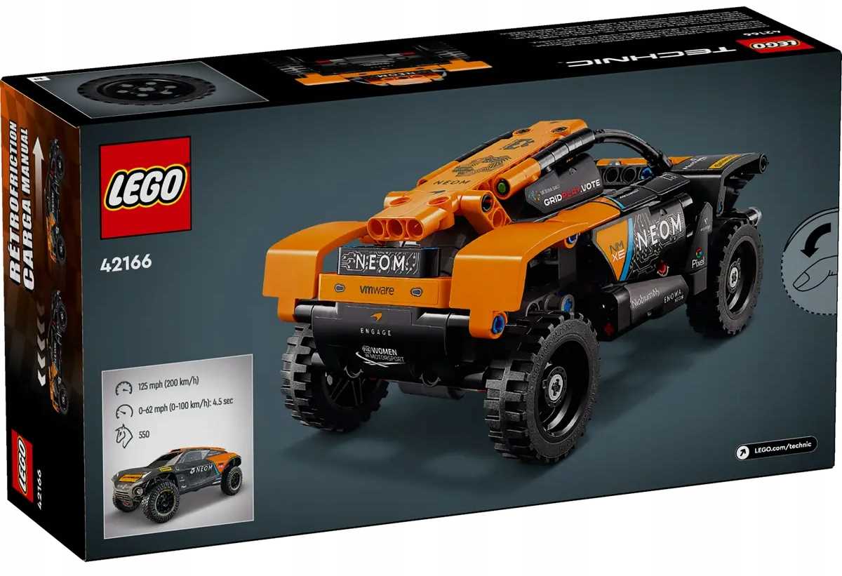 42166 - lego technic - neom mclaren extreme e race car