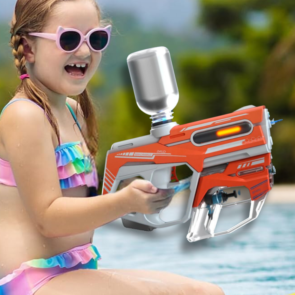 pistolet na wodę elektryczny automatyczny karabin wodny 2w1 akumulator