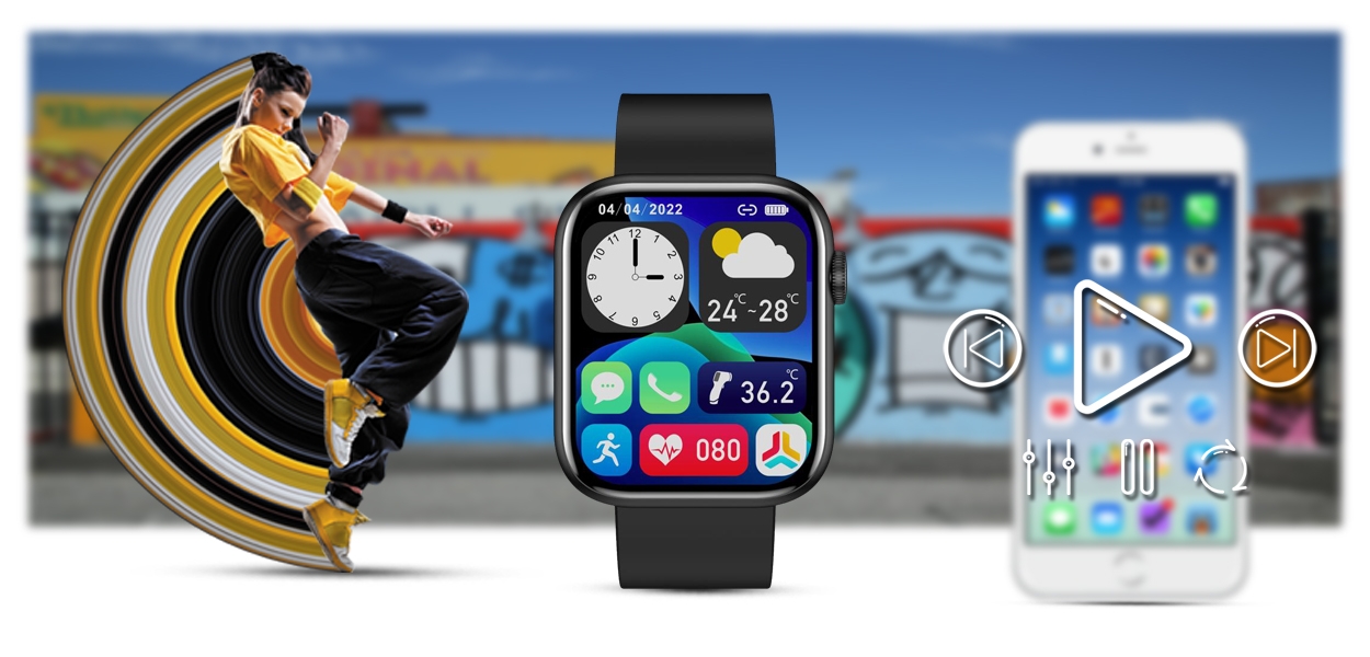 smartwatch damski gravity gt3-3