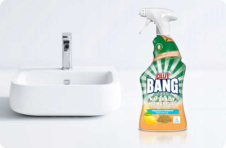 cillit bang naturally powerful łazienka 750ml spray