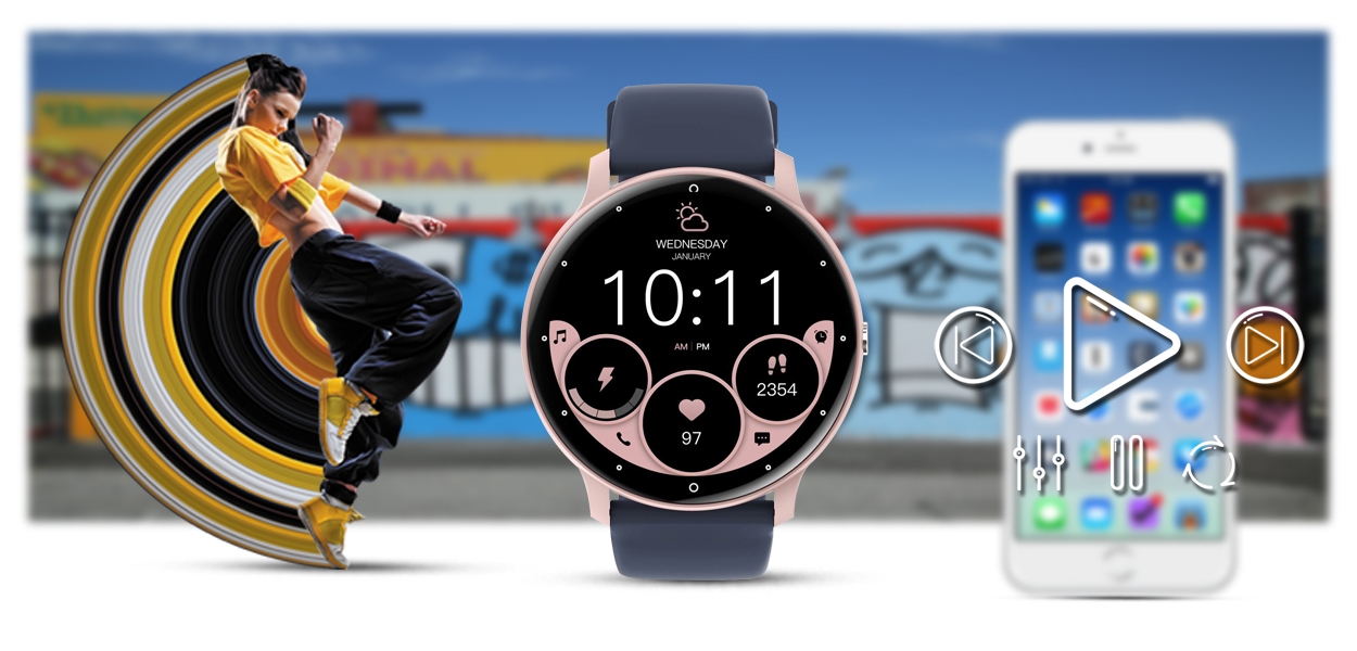 smartwatch gravity gt1-7 pro
