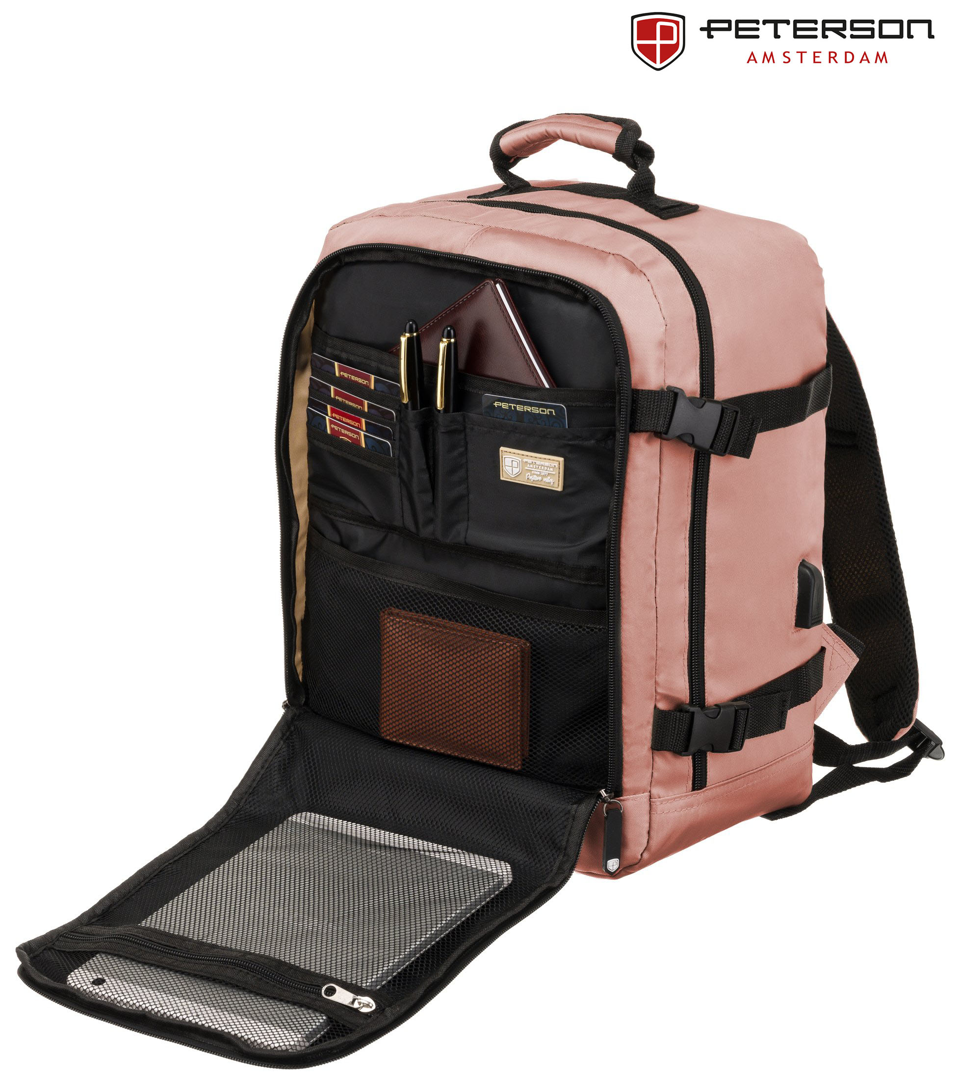 plecak ptn app-6653 pink