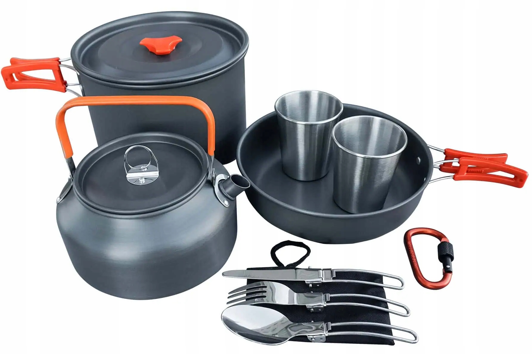 zestaw garnków campingowych trip tekson