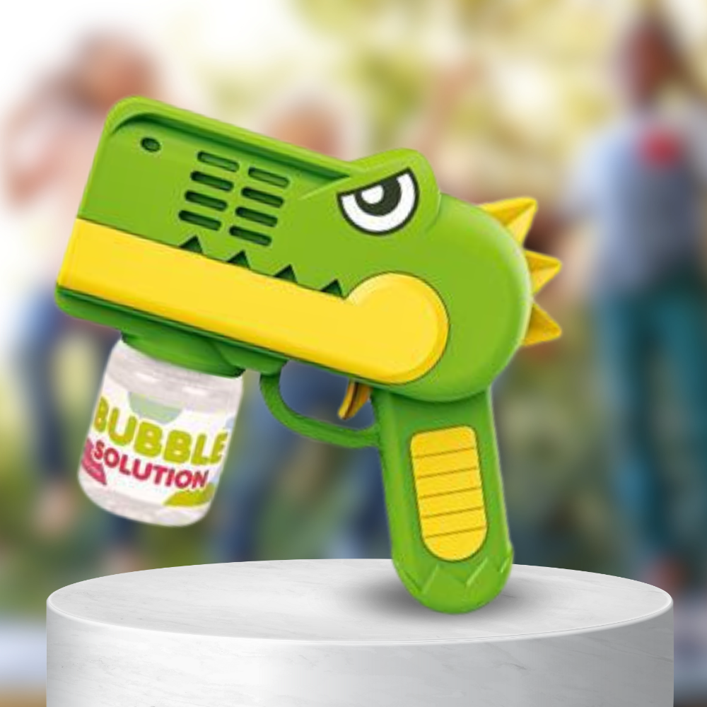 pistolet na bańki mydlane aparat do tworzenia baniek mydlanych + płyn