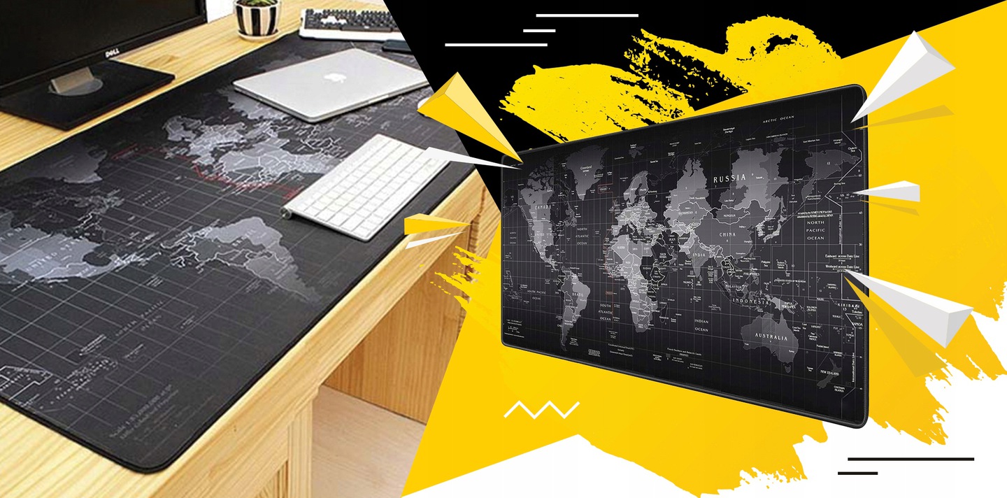 podkładka pod mysz dla graczy gamingowa duża 90x40