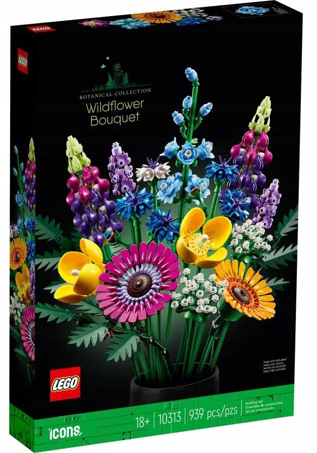10313 - lego the botanical collection - bukiet z polnych kwiatów