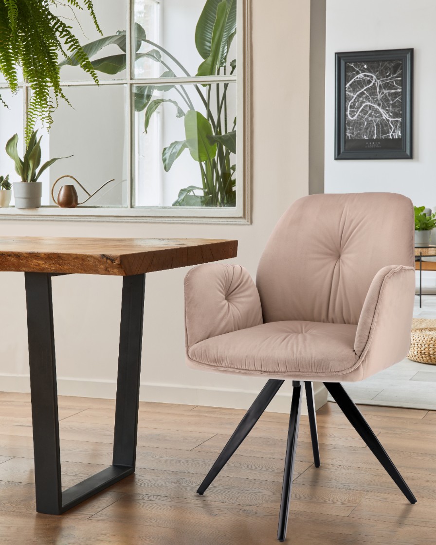 krzesło obrotowe perla beżowy