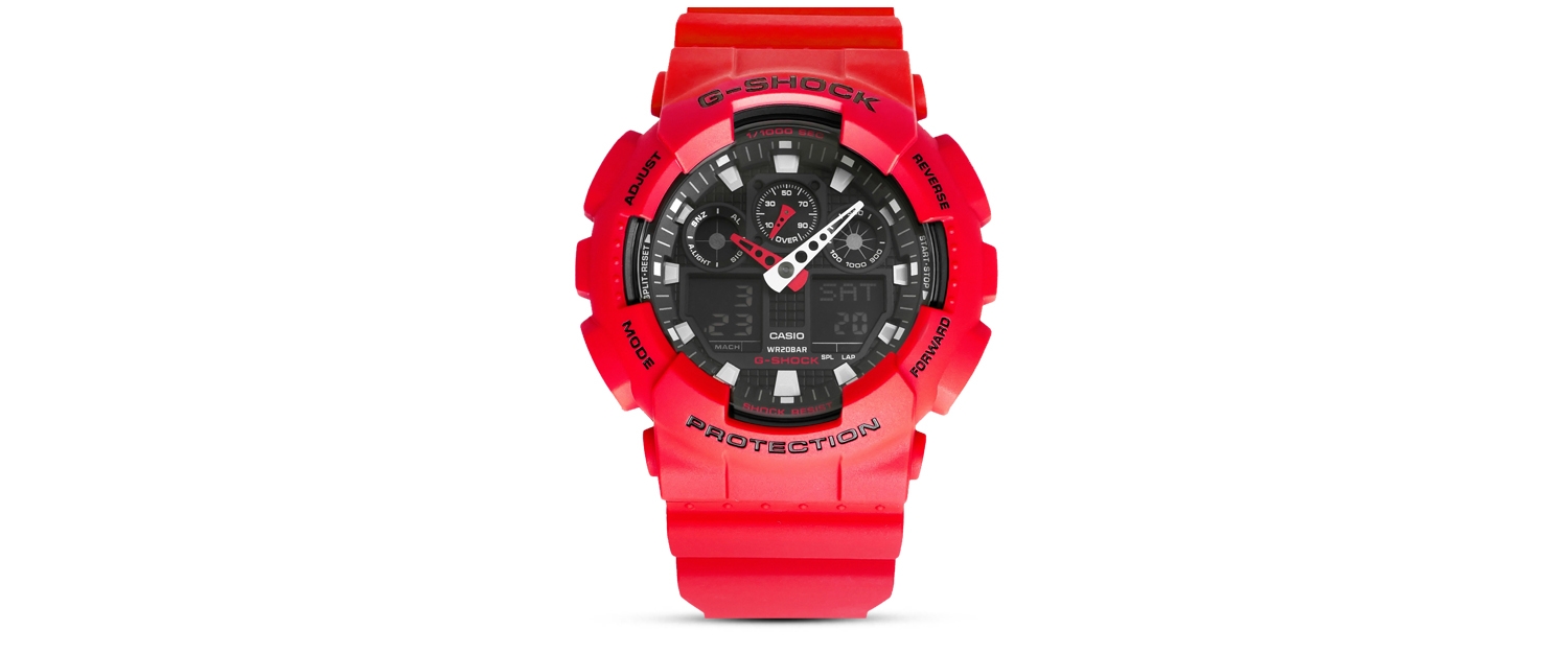 zegarek męski casio g-shock ga-100b-4aer + box