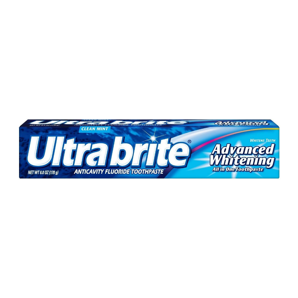 Whitening tandpasta tegen verkleuringen voor witte tanden ULTRA BRITE 170 g
