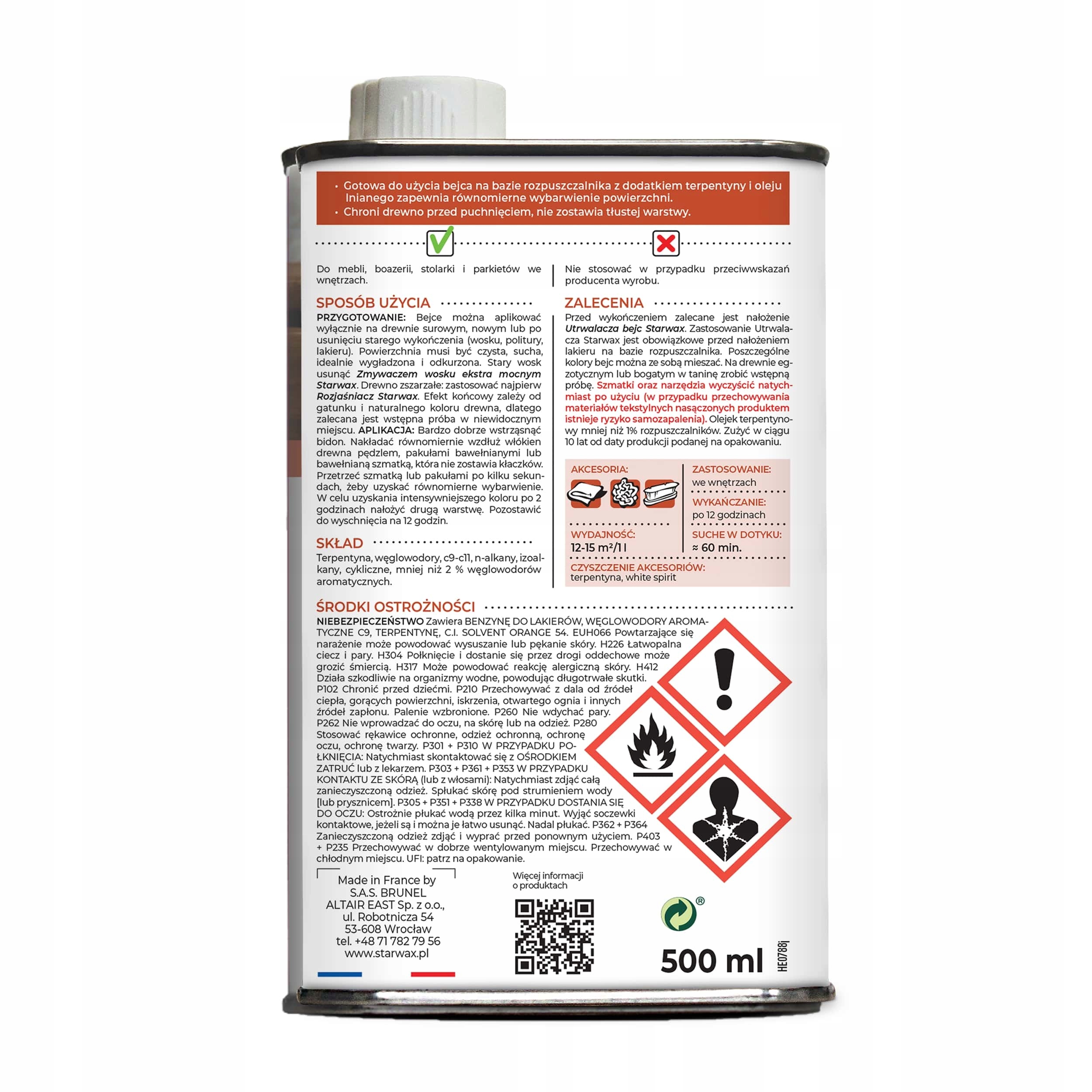 BEJCA ORZECH 05L STARWAX (43082)