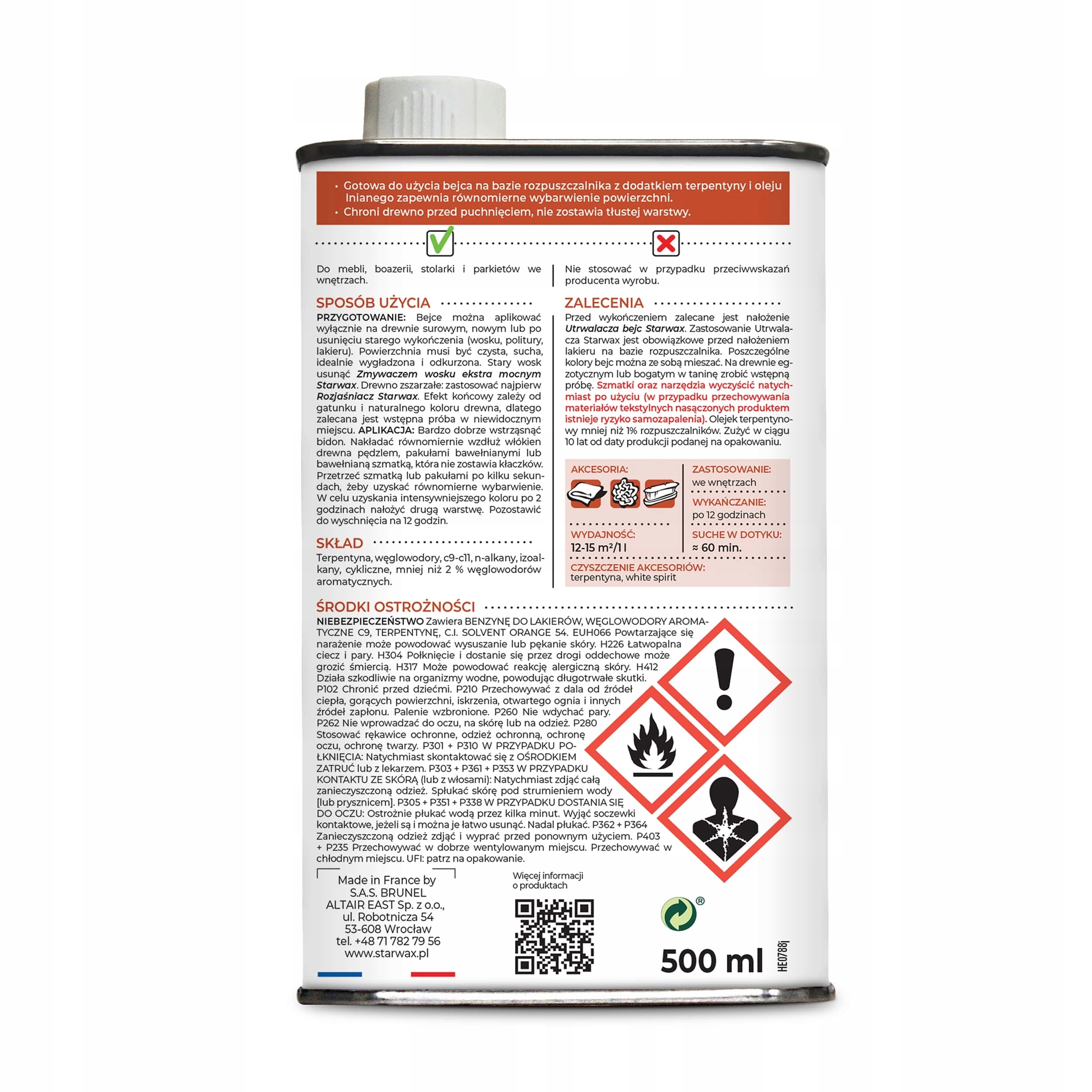 BEJCA DĄB RUSTYKALNY 05L STARWAX 43078