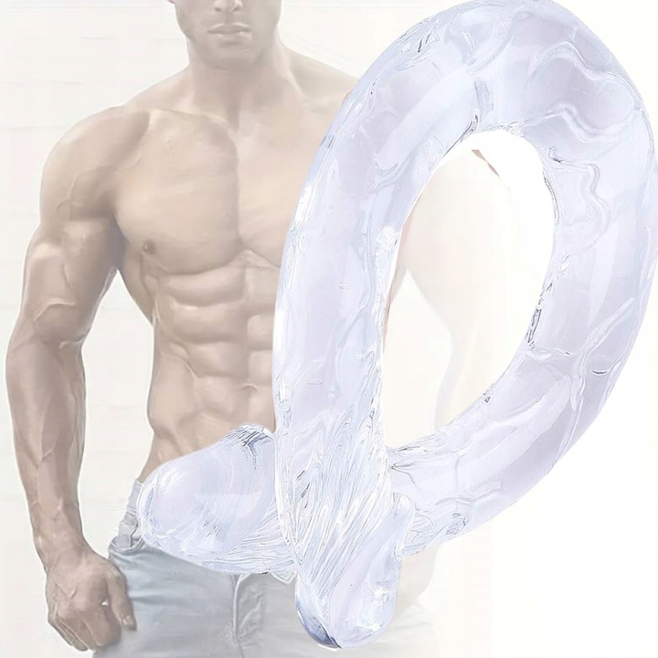 Dildo Podwójne Penis Sex BDSM Dildo Analne Gadżety Erotyczne Dla Par 32 CM