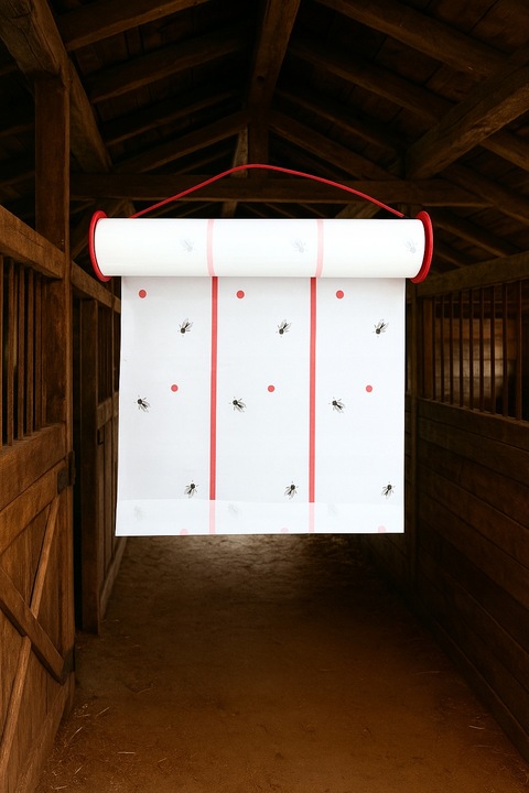 LEP w rolce na muchy owady 25 cm x 10 m