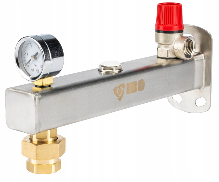 GRUPA BEZPIECZEŃSTWA DO NACZYNIA DO C.W.U 6 BAR STAL NIERDZEWNA INOX IGB