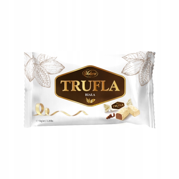 Cukierki Trufla Biała Vobro 1 kg