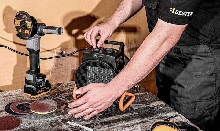 Nagrzewnica Elektryczna 3,5KW Termowentylator Dmuchawa Grzejnik