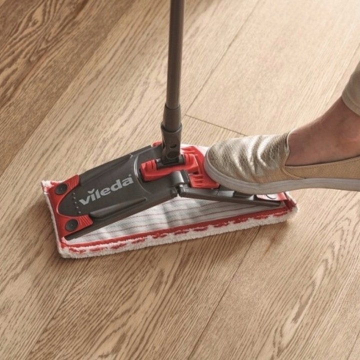 MOP VILEDA ULTRAMAX BOX ZESTAW WIADRO WYCISKACZEM DRĄŻEK WKŁAD