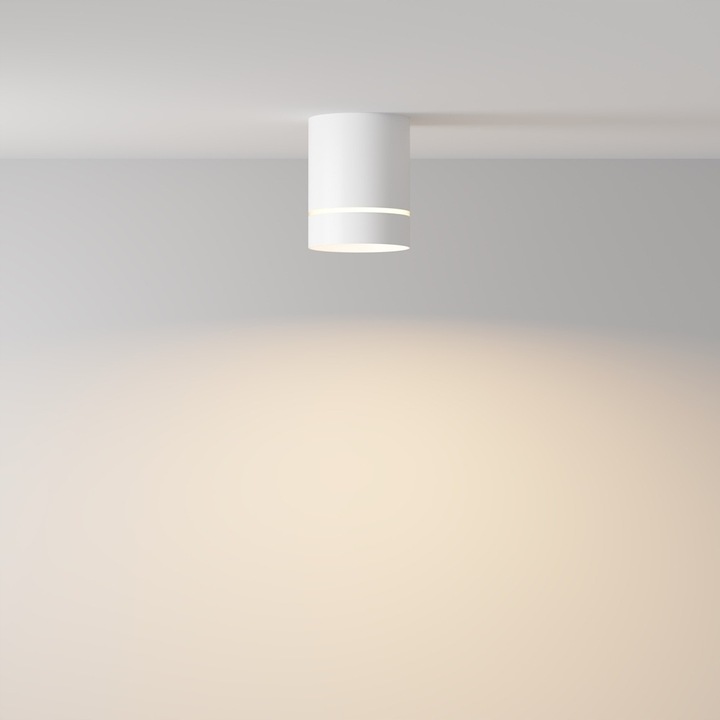 Oprawa Natynkowa Halogenowa Tuba GU10 LED sufitowa spot biała