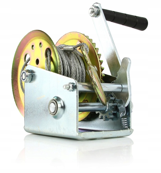 WCIĄGARKA WYCIĄGARKA KORBOWA LINOWA RĘCZNA 454kg