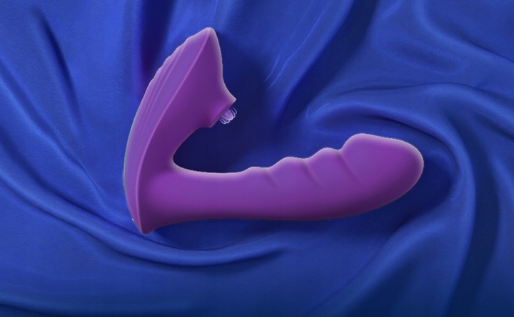 WIBRATOR POSUWISTY SSĄCY ŁECHTACZKĘ LUB ODBYT MASAŻER POWIETRZNY ORGAZM APP