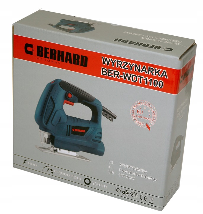 WYRZYNARKA BERHARD PRZECINARKA + ZESTAW BRZESZCZOTÓW