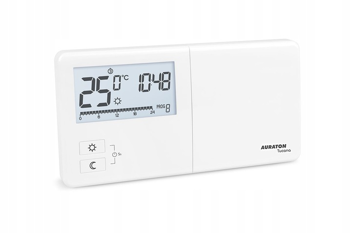 PRZEWODOWY STEROWNIK REGULATOR PIECA TERMOSTAT POKOJOWY AURATON tygodniowy