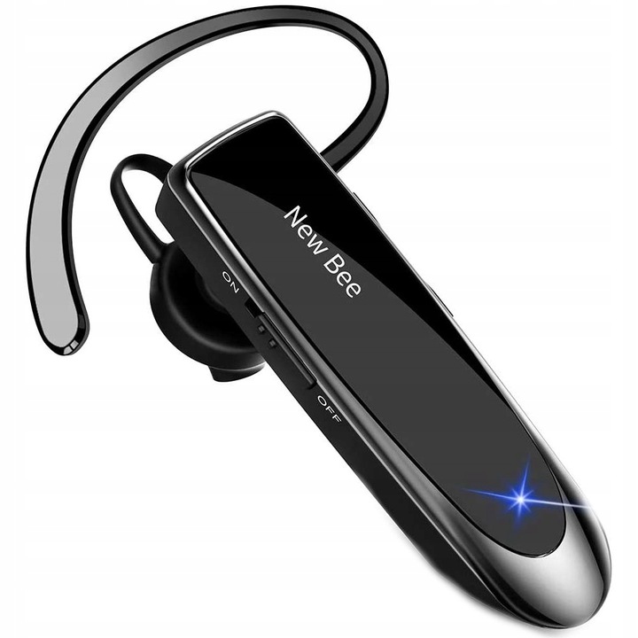 SŁUCHAWKA DO UCHA BLUETOOTH DLA KIEROWCY TIRA AUTA KURIERA DOSTAWCY LEKKA