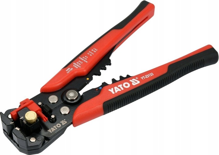 YATO ŚCIĄGACZ IZOLACJI SZCZYPCE Z ZESTAWEM KONEKTORÓW 205 MM 191 EL.