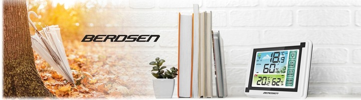 BEZPRZEWODOWA STACJA POGODOWA POGODY HIGROMETR + CZUJNIK