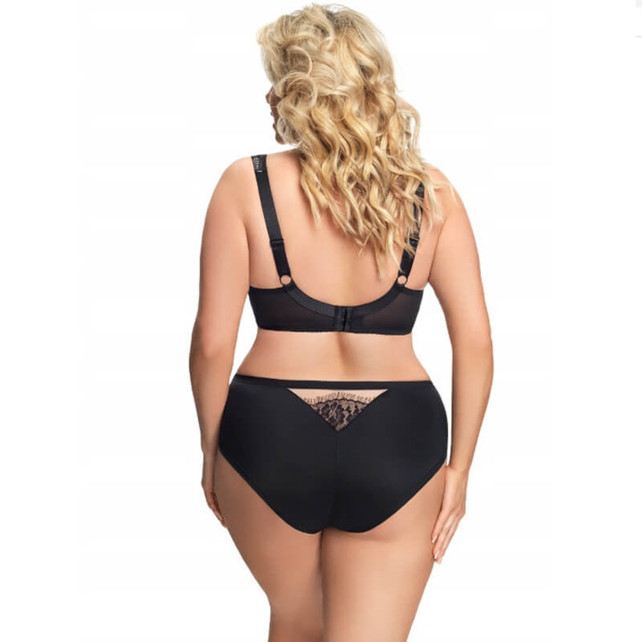 Biustonosz GORSENIA Alicante semisoft 647 czarn...