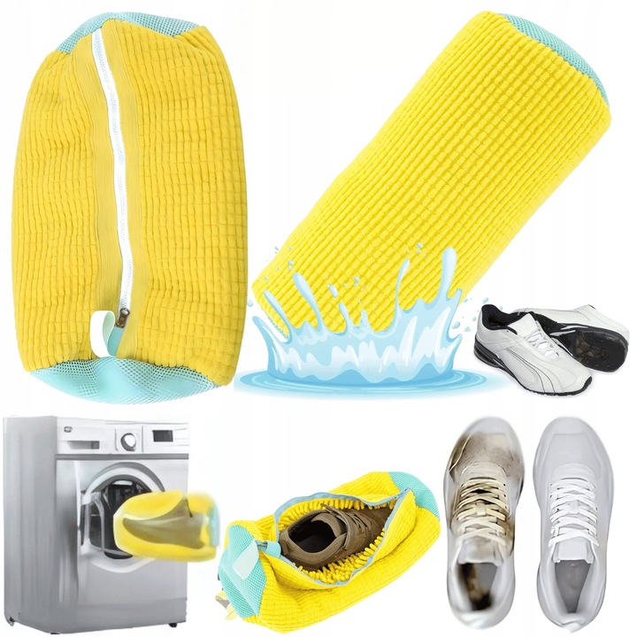 TORBA WOREK DO PRANIA BUTÓW W PRALCE OCHRONA MIKROFIBRA