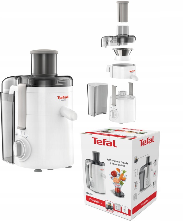 Sokowirówka Tefal ZE370138 filtr szeroki wsad