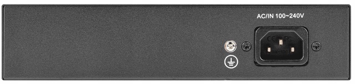 SWITCH LANBERG 4X 100MB POE+/2X RACK 60W 10' 19'