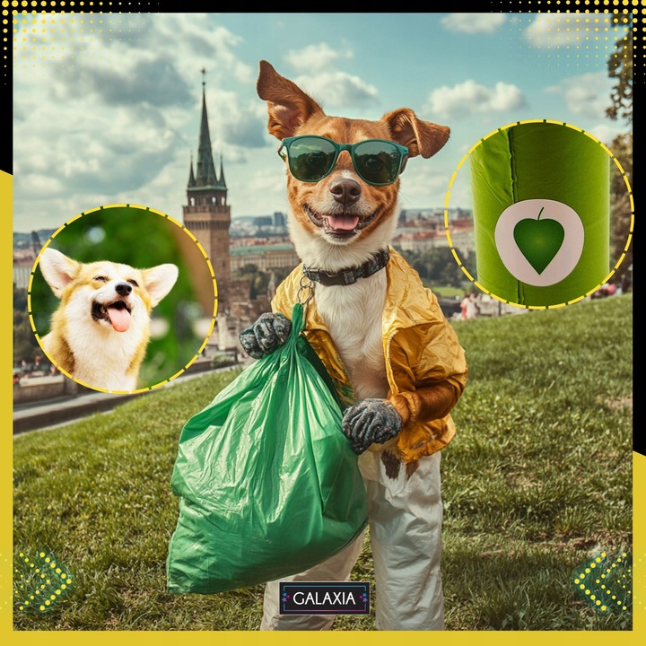 WORECZKI Na Psie Odchody BIODEGRADOWALNE Worki na Kupy BIO + ETUI 360 sztuk