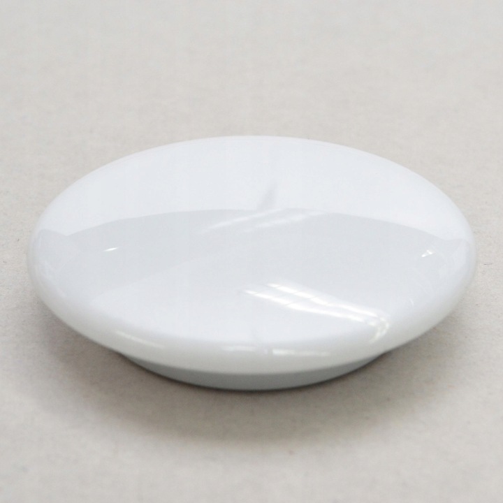 Magnesy na lodówkę do tablic okrągłe MOCNE białe z magnesem 20 mm 40