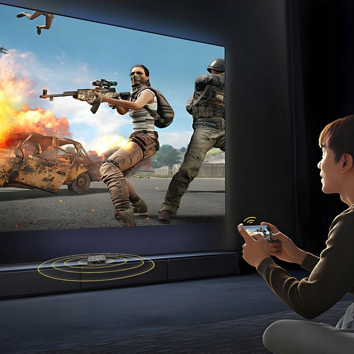 SMART TV BOX ANDROID 9 64BIT 6K WIFI 802.11N HDR + PILOT WEJŚCIE LAN