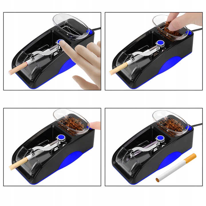 ELEKTRYCZNA MASZYNKA NABIJARKA DO PAPIEROSÓW TYTOŃ SOLIDNA JAKOŚĆ