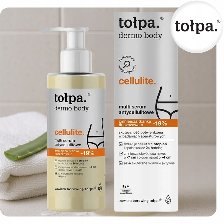 Multi Serum Ujędrniające Antycellulitowe Spalacz Tłuszczu 250ml Praktyczne