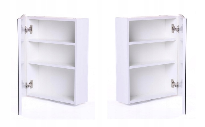 Szafka łazienkowa z lustrem i oświetleniem LED Szafka lustrzana do