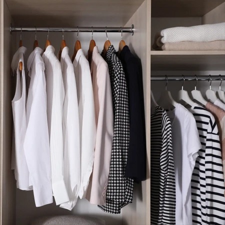 DRĄŻEK UBRANIOWY SZAFY RURKA RURA NA WIESZAKI 50cm