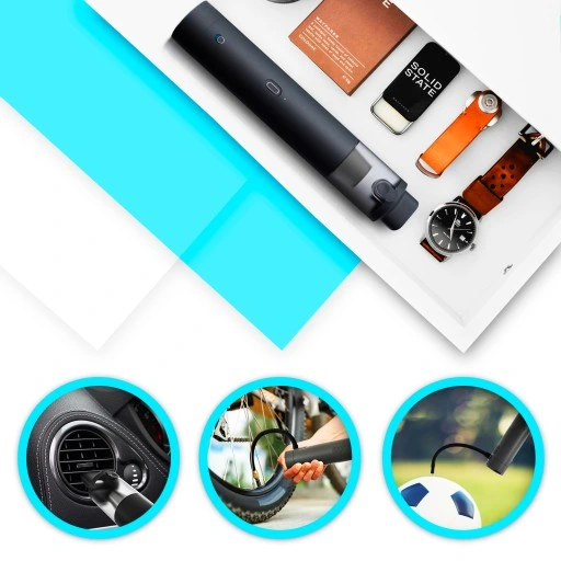 Kompresor samochodowy + Odkurzacz 2w1 Extralink