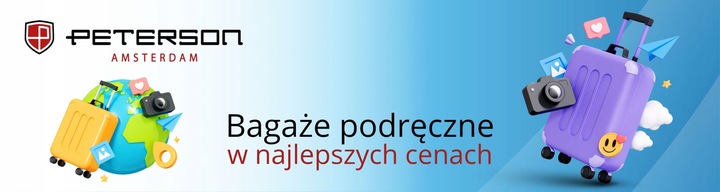 Plecak podróżny kabinowy podręczny pojemny do samolotu Wizzair 40x25x20