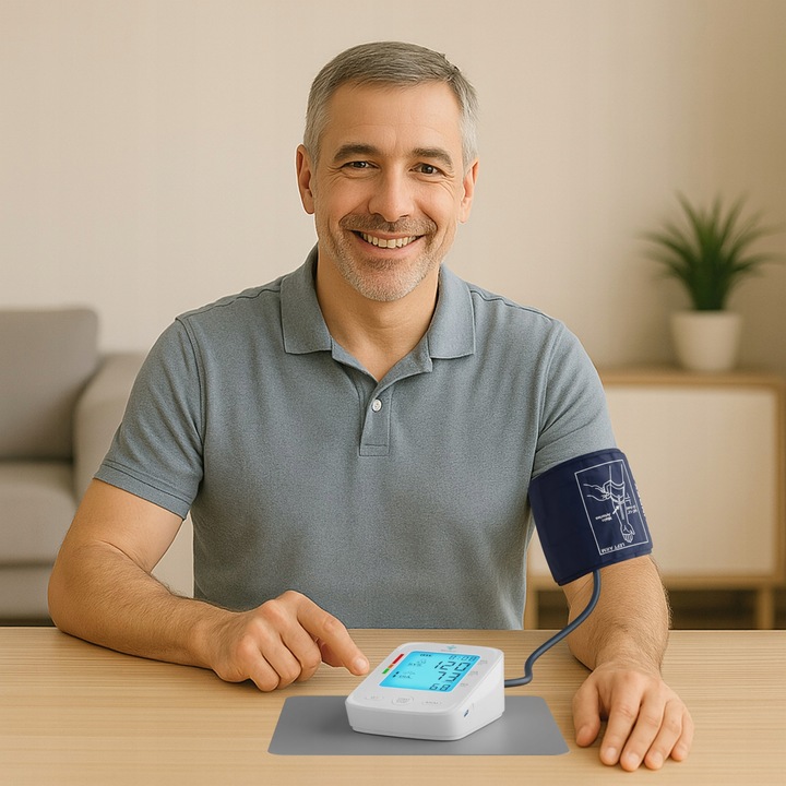 CIŚNIENIOMIERZ NARAMIENNY MEDICO ARYTMIA, WYGODNY, USB, DZIENNICZEK GRATIS