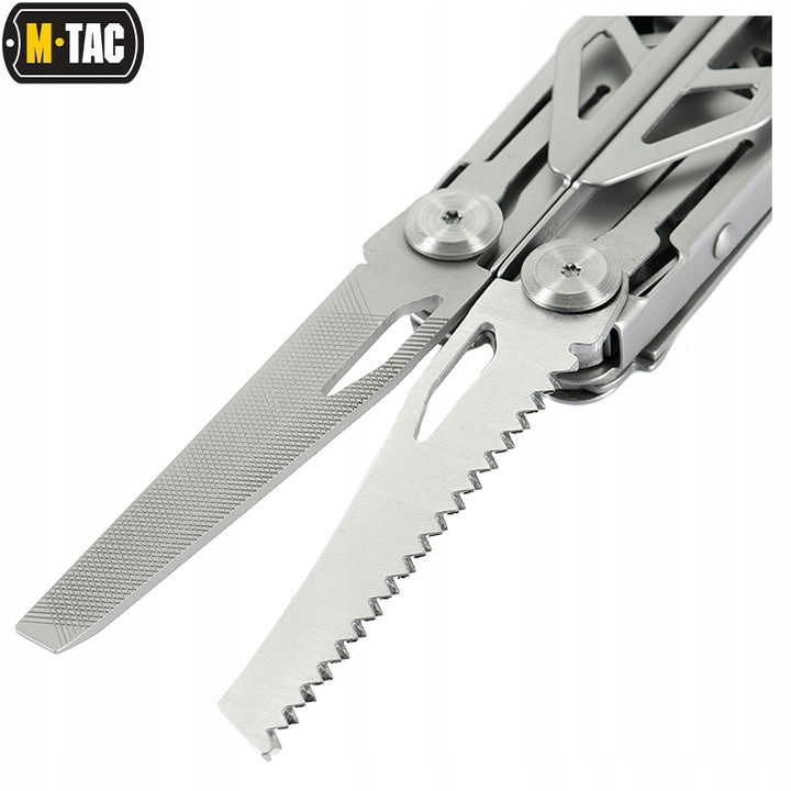 Multitool Narzędzie Wielofunkcyjne survival M-Tac Type 3 Grey z kaburą 14w1