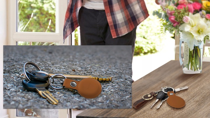 Lokalizator GPS MiTag MiLi do iOS iPhone Apple + Etui do plecaka