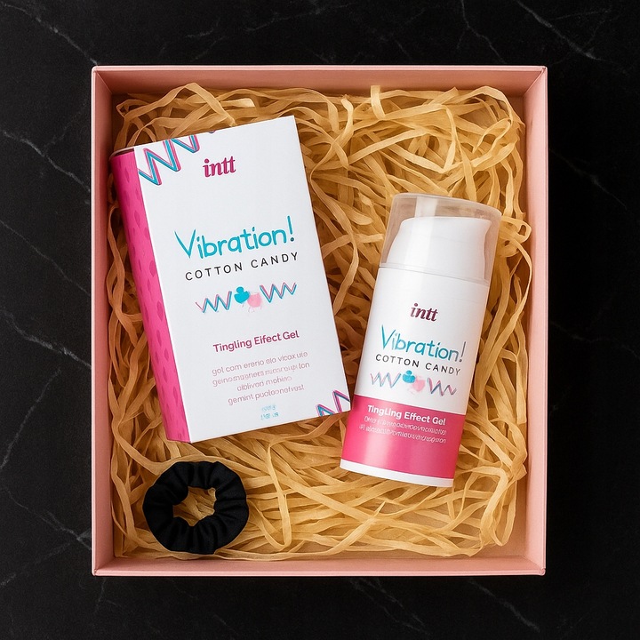 WIBRATOR W PŁYNIE ŻEL INTYMNY POTĘGUJĄCY DOZNANIA PREMIUM 15ML WATA