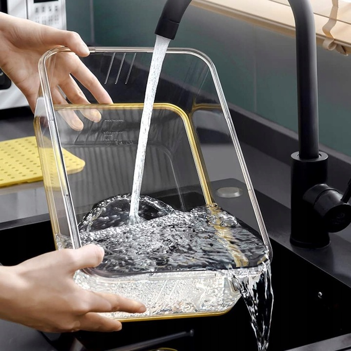 POJEMNIK NA ŻYWNOŚĆ DO LODÓWKI NA WĘDLINY SERY HERMETYCZNY Z DATOWNIKIEM