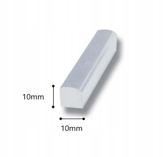 Próg akrylowy 10mm 100cm do kabiny prysznicowej