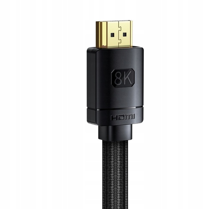 BASEUS KABEL HDMI 2.1 8K 48Gbps 120Hz KABEL DO TELEWIZORA KONSOLI 3m